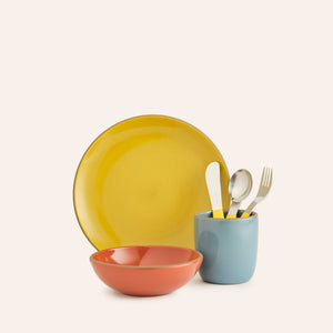 Heath Kids Dinnerware Set with Flatware
