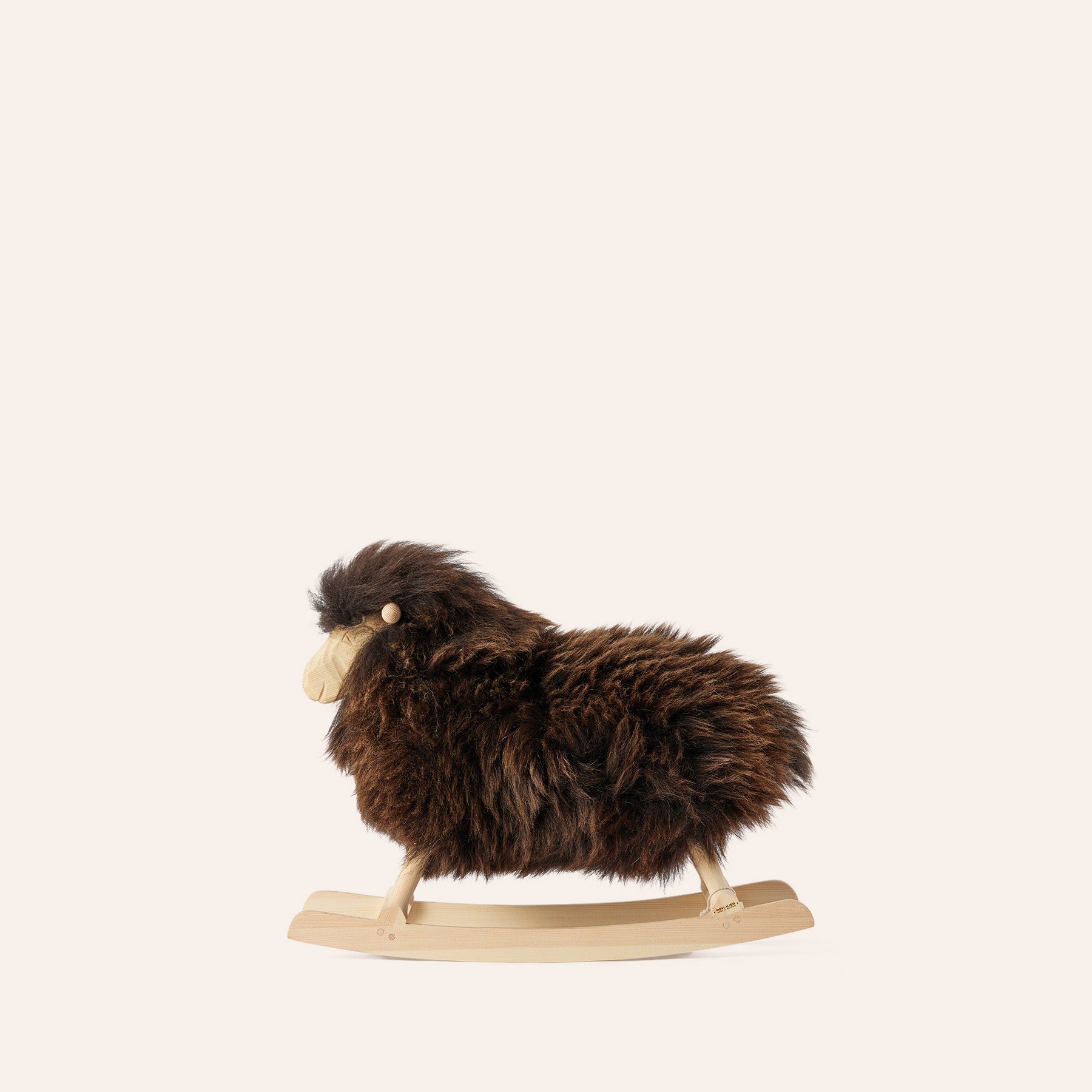 Rocking Lamb in Brown
