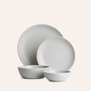 Sea Mist 4-Piece Dinnerware Set