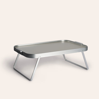 Lap Tray in Soapstone with Silver Surronds